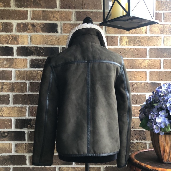 H&M Divided Faux Leather/FurBiker Jacket - Picture 6 of 11